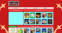 Desktop Screenshot of eruptivegames.com